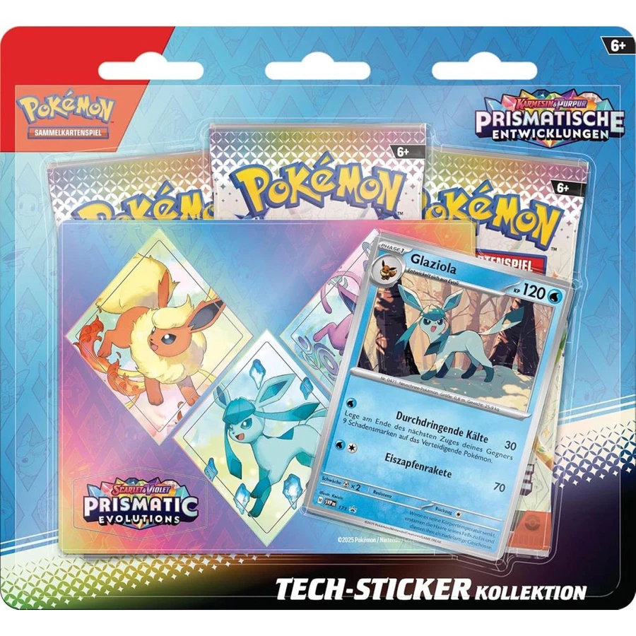 Prismatic Evolutions - Tech Sticker Collection Glaceon