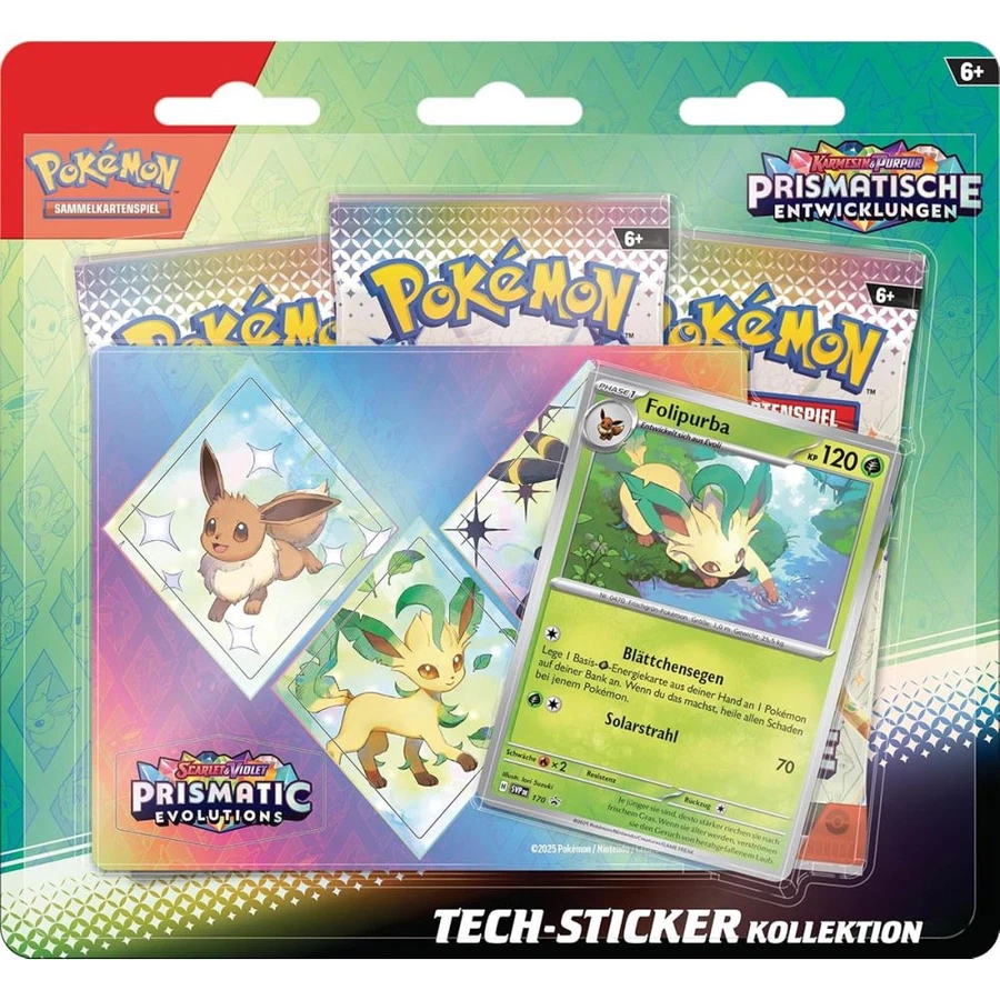Prismatic Evolutions - Tech Sticker Collection Leafeon