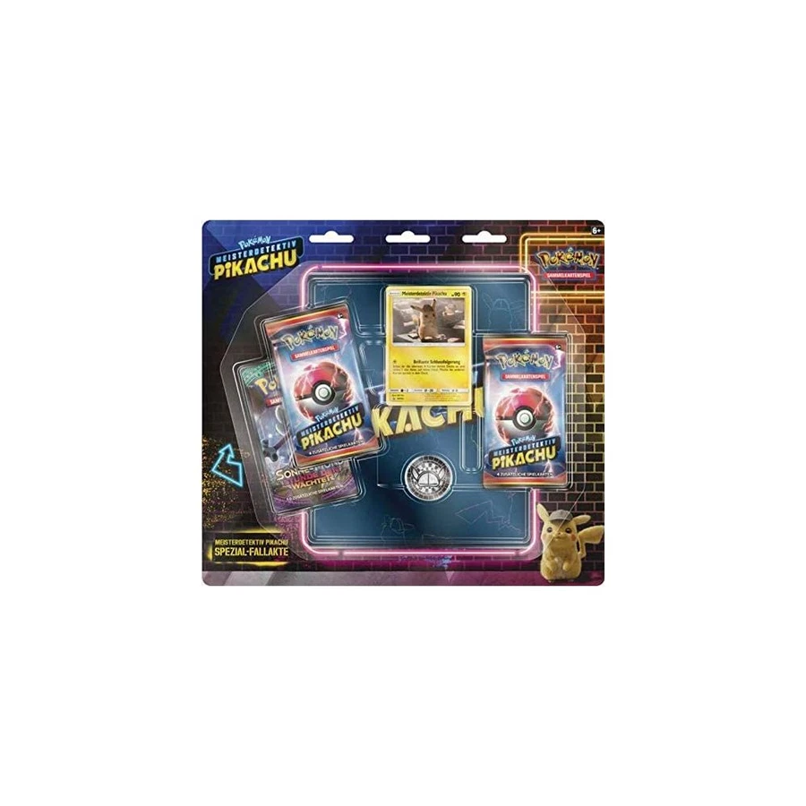 Detective Pikachu Blister + 4-Pocket-Portfolio