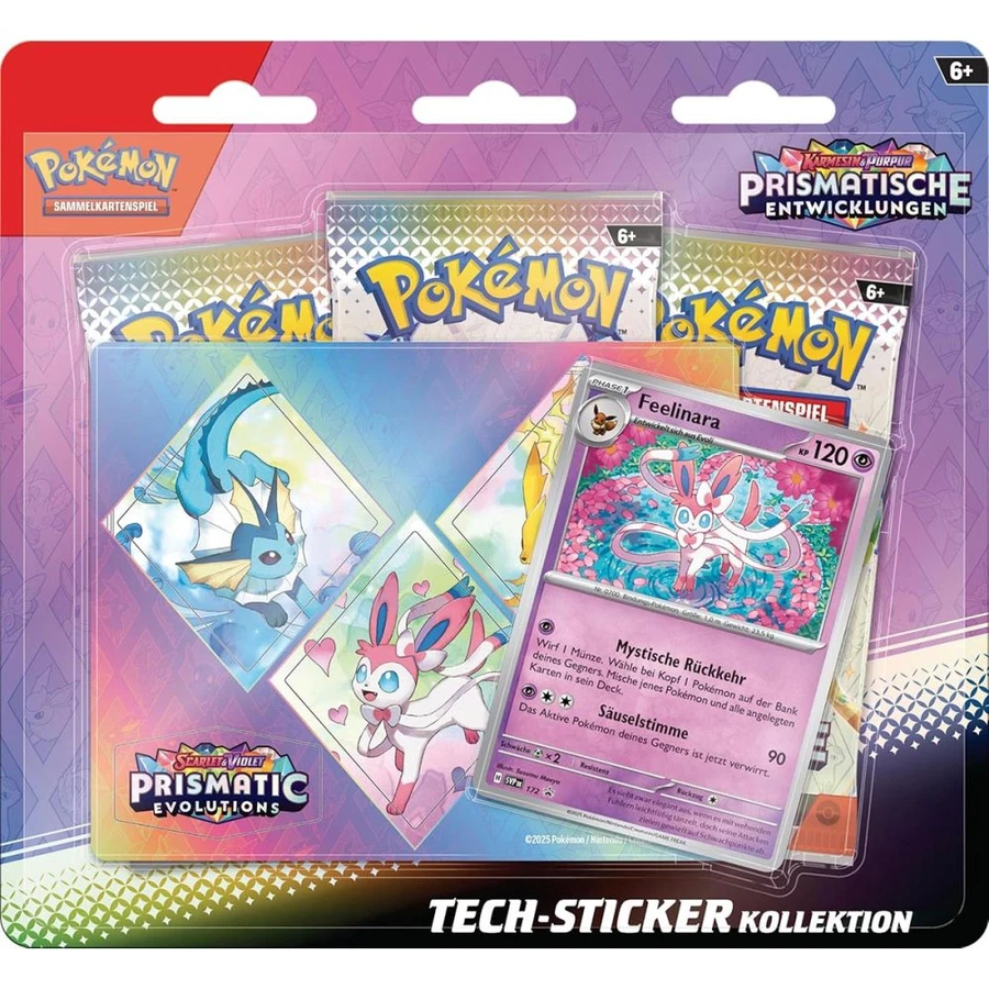 Prismatic Evolutions - Tech Sticker Collection Sylveon