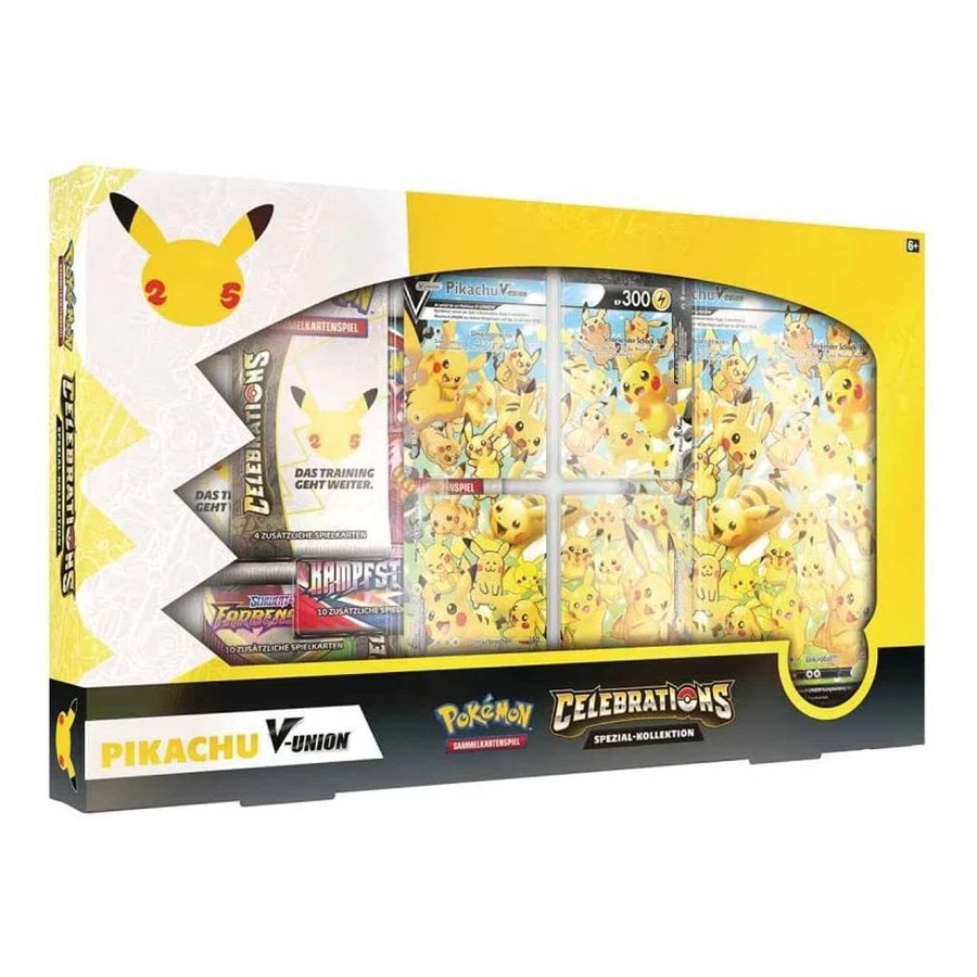 25 Jahre Celebrations Pikachu V-Union Box