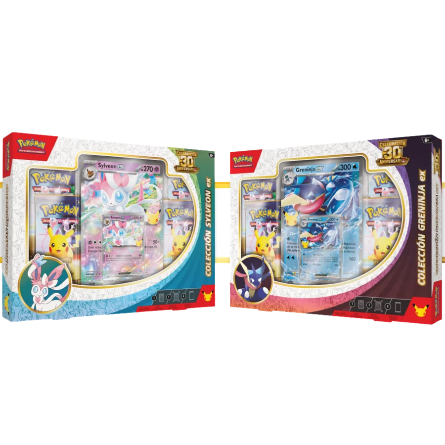 30 周年庆典 仙子伊布 ex & 甲贺忍蛙 ex Collections
