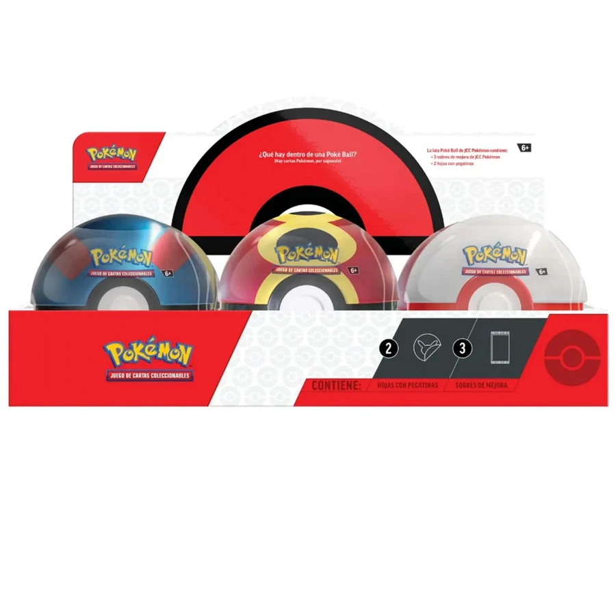 Poké Ball 铁盒 — Poké Ball, Ultra Ball & Premier Ball