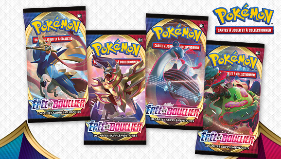 Sword & Shield Booster Packs