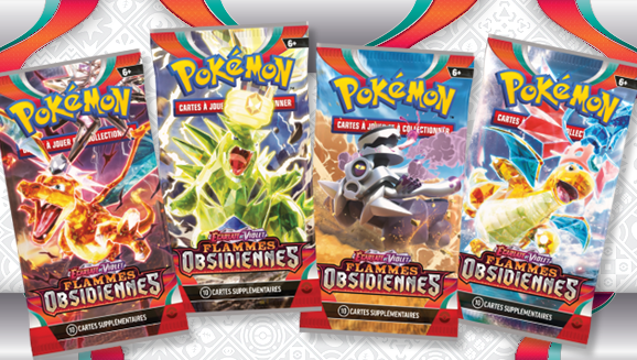 Scarlet & Violet—Obsidian Flames Booster Packs