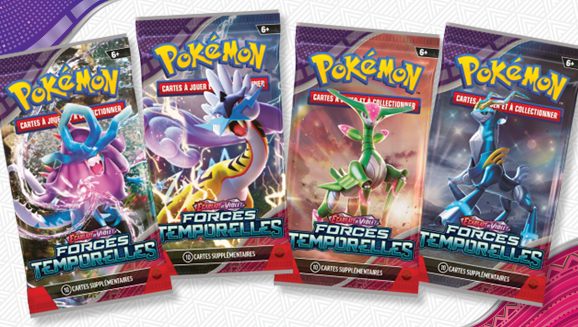 Scarlet & Violet—Temporal Forces Booster Packs