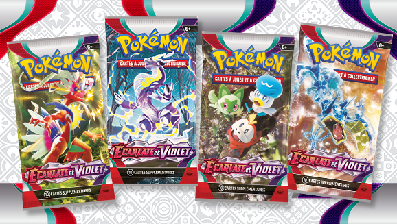 Scarlet & Violet Booster Packs