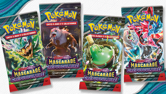 Scarlet & Violet—Twilight Masquerade Booster Packs
