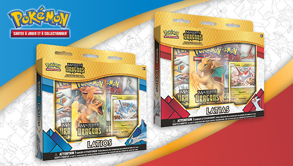 Dragon Majesty Pin Collections—Latias and Latios