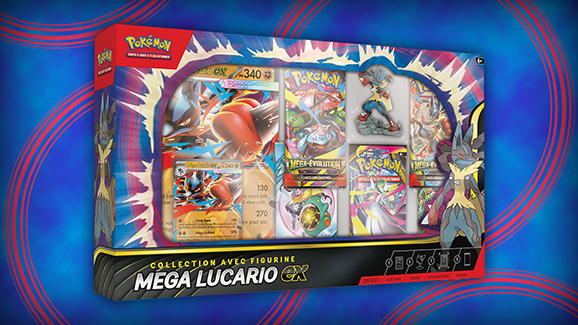 Mega Lucario ex Figure Collection