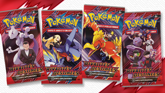Scarlet & Violet—Destined Rivals Booster Packs