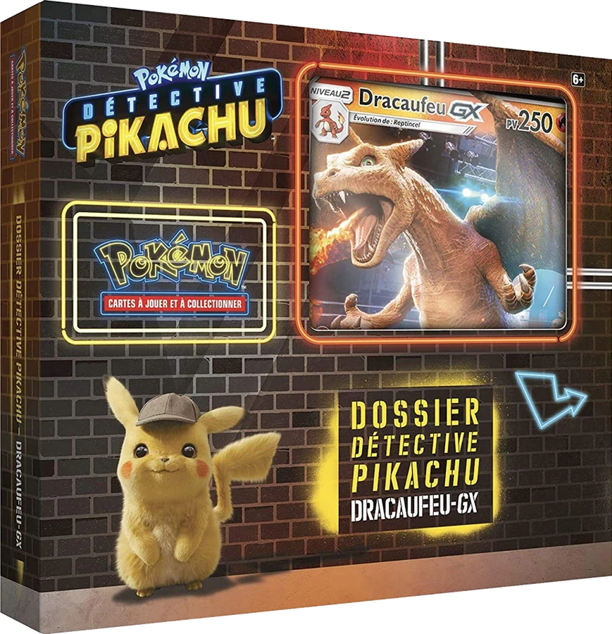 Detective Pikachu 喷火龙-GX Case File
