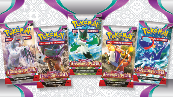 Scarlet & Violet—Paldea Evolved Booster Packs