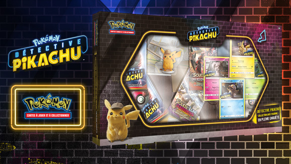 Detective Pikachu On the Case Figure Collection