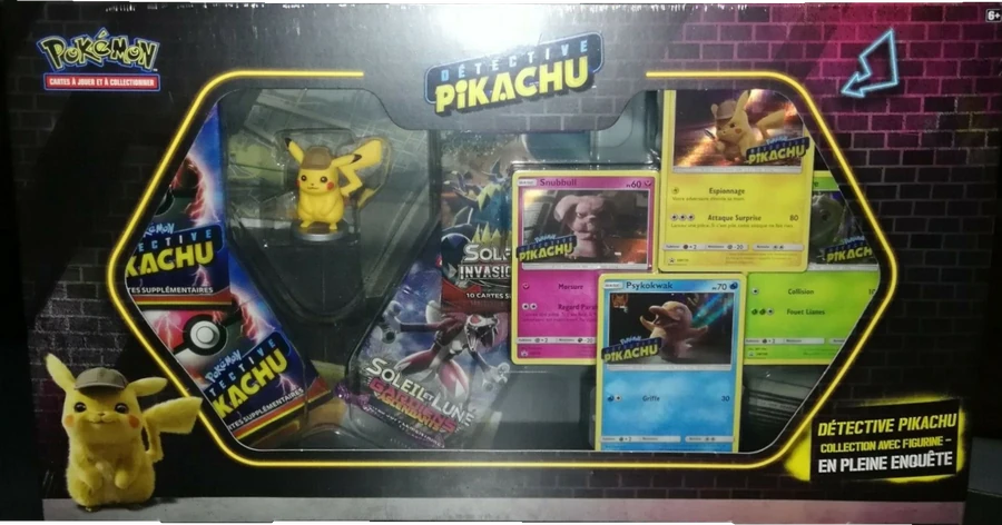 Detective Pikachu On the Case 模型收藏套装