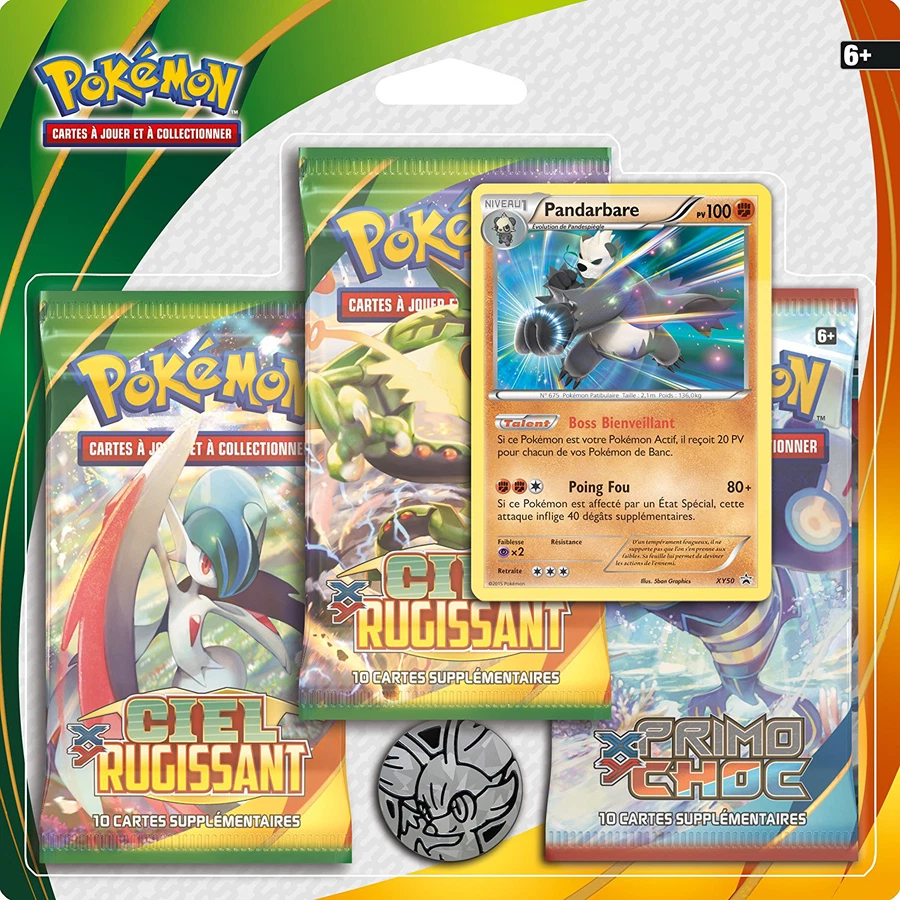 Roaring Skies Three Pack Blister Pangoro