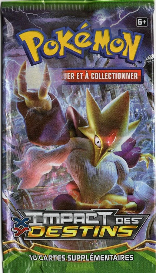 XY Fates Collide Booster Pack · Mega Alakazam