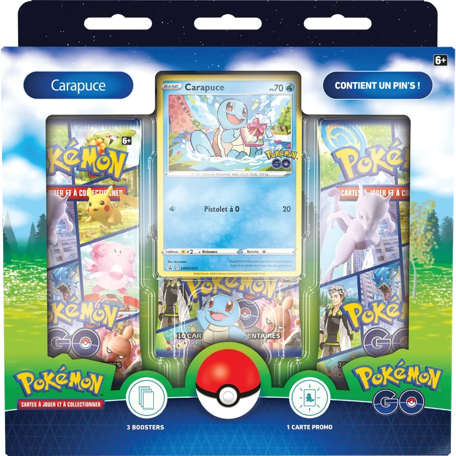 Pokémon GO 徽章收藏套装 杰尼龟