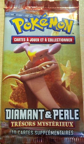 Diamond & Pearl Mysterious Treasures Booster Pack · Garchomp