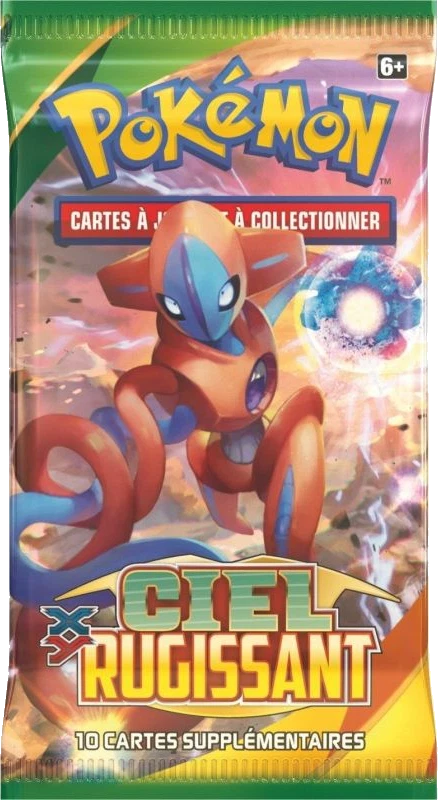 XY Roaring Skies Booster Pack · Deoxys