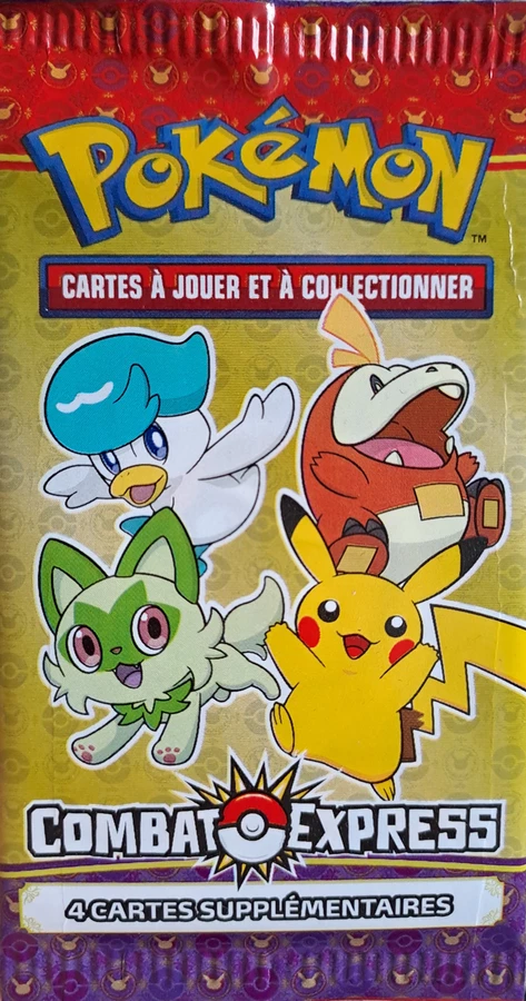 Match Battle Booster Pack · Quaxly, Fuecoco, Sprigatito & Pikachu