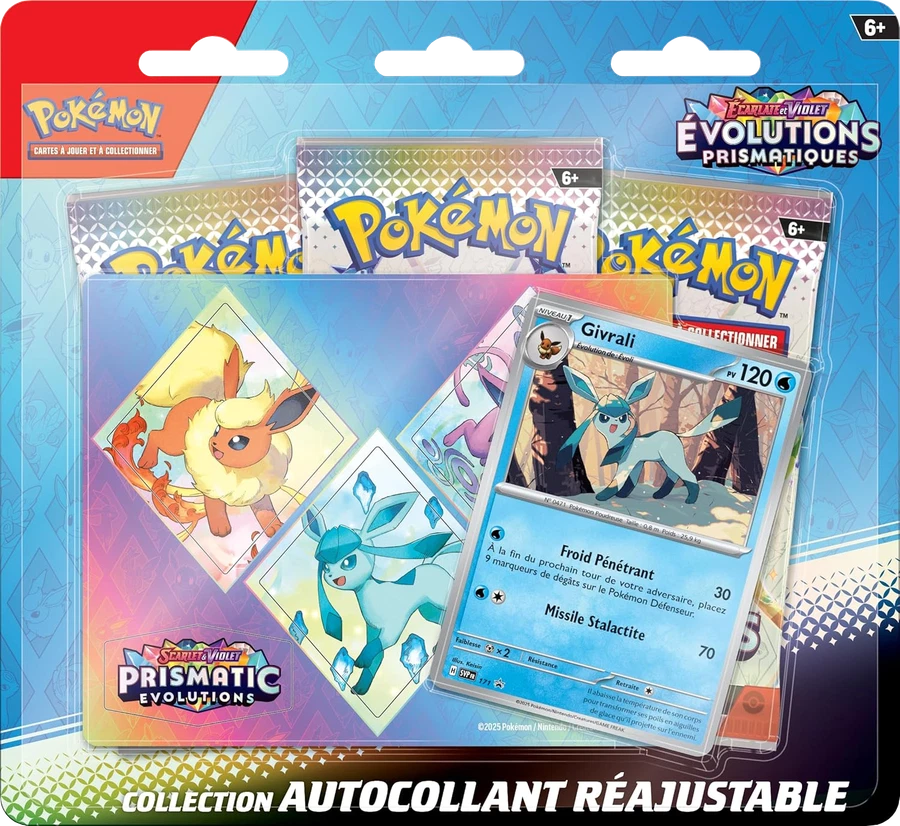 Prismatic Evolutions 电子产品贴纸收藏套装 冰伊布