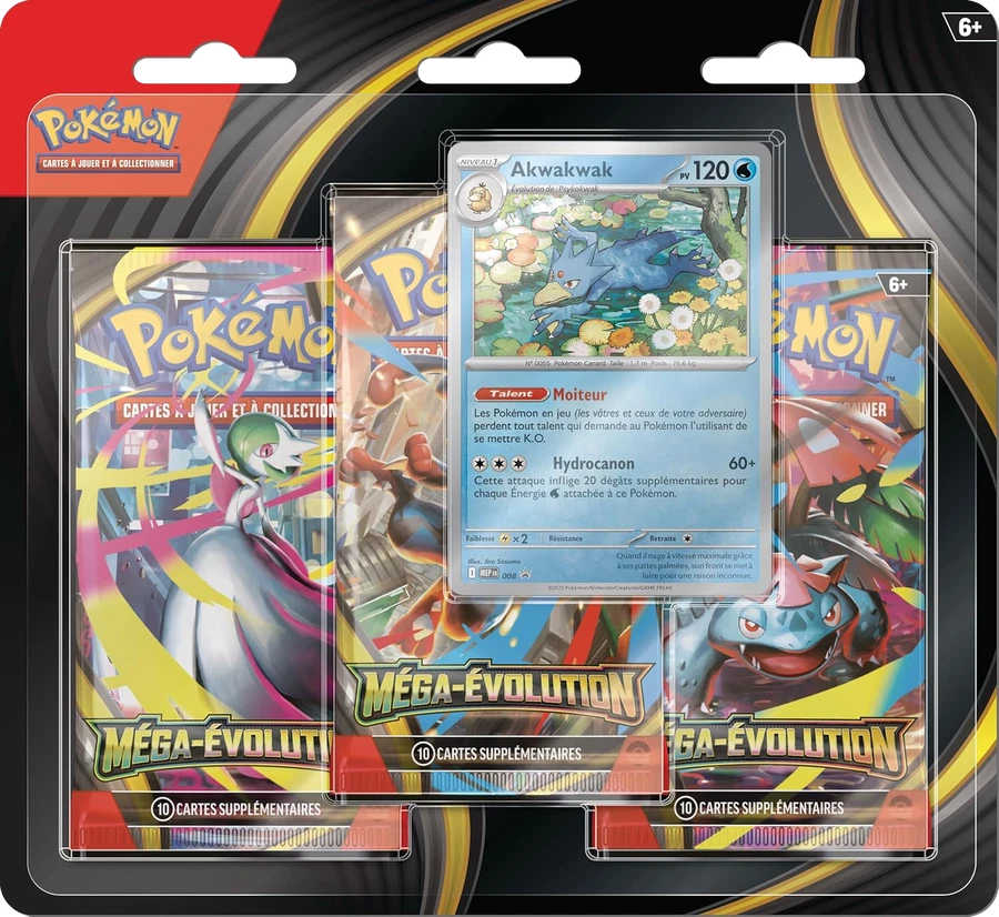 Mega Evolution Three Pack Blisters Golduck