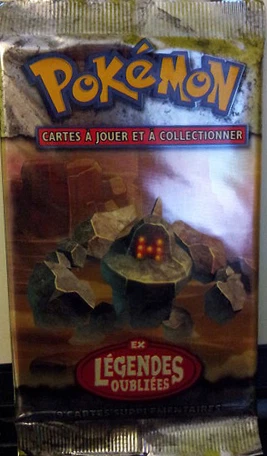 EX Hidden Legends Booster Pack · Regirock