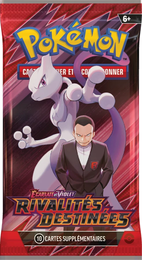 Destined Rivals Booster Pack · Mewtwo de Giovanni