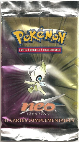 Neo Destiny Booster Pack · Celebi
