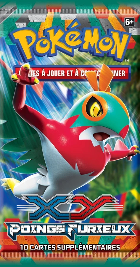 XY Furious Fists Booster Pack · Hawlucha