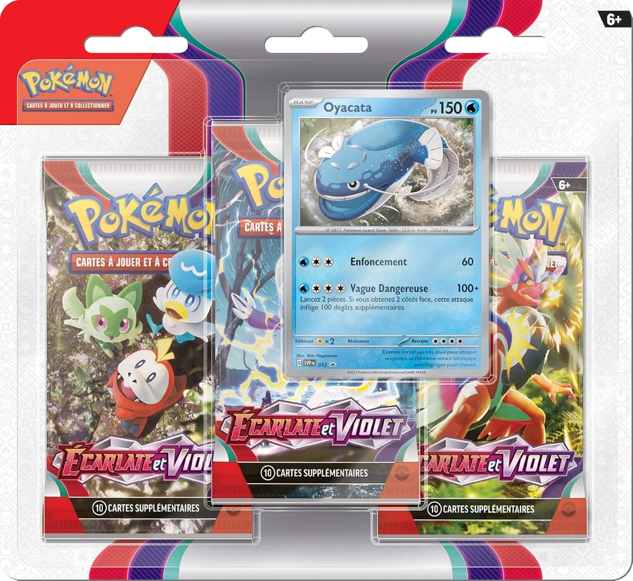 Three Pack Blisters EV01 Dondozo