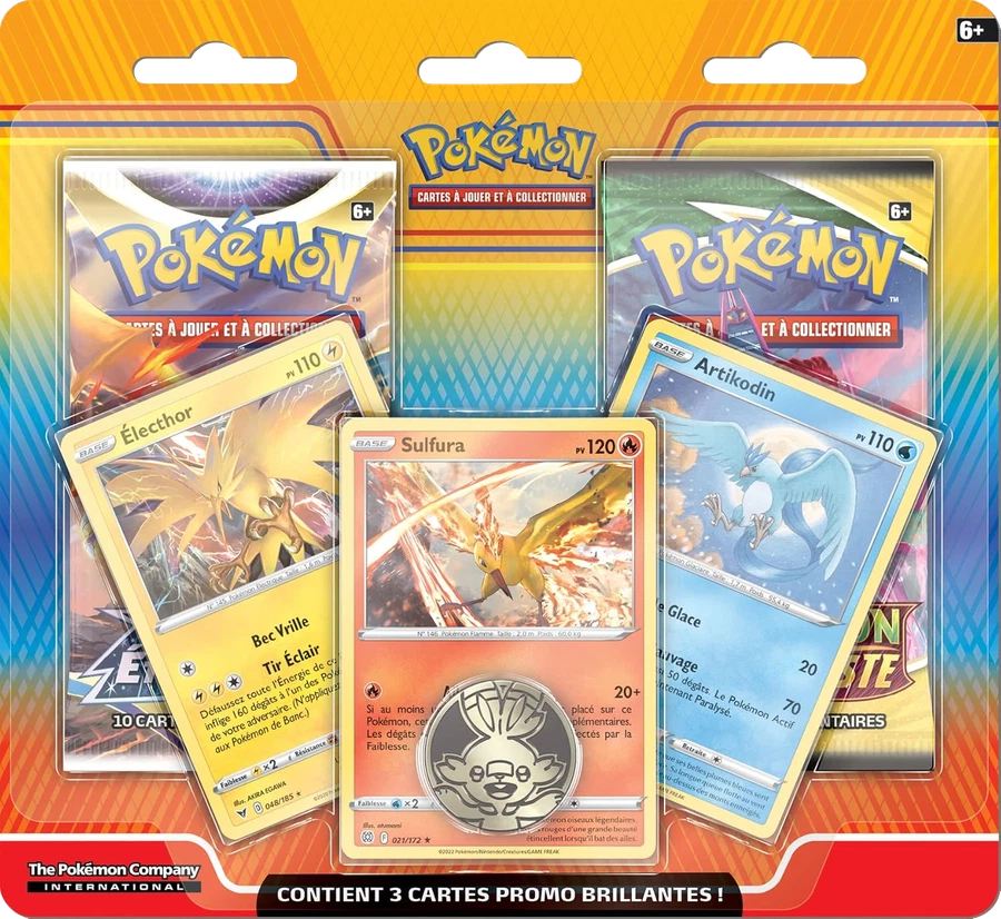 Enhanced Two Pack Blister: Articuno, Zapdos & Moltres