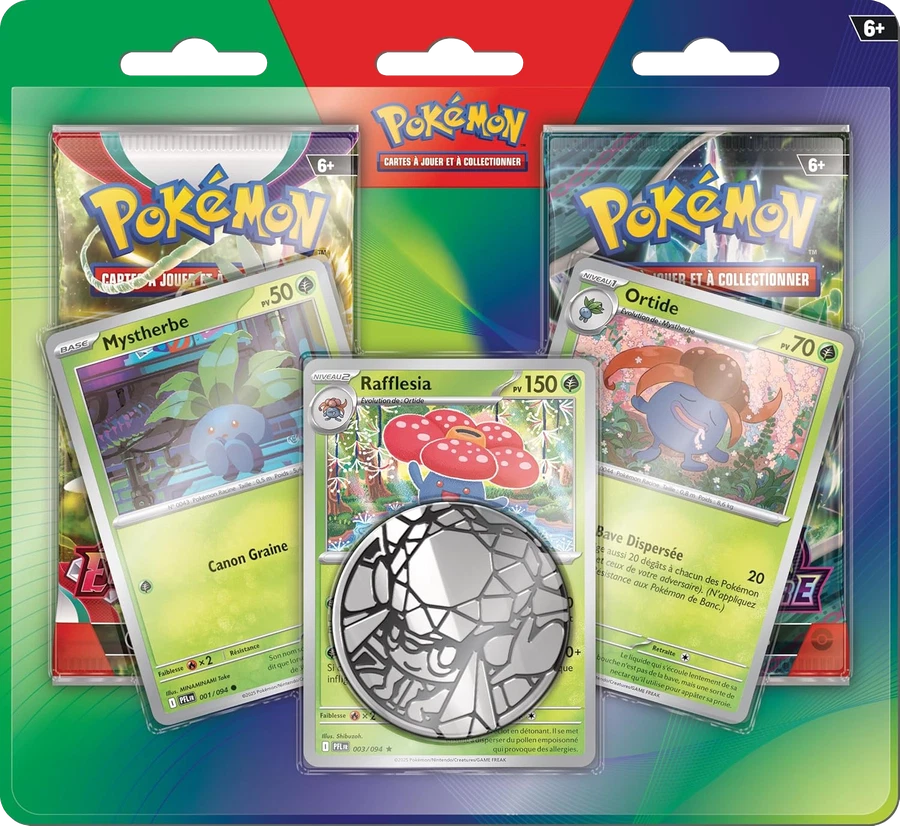 Oddish, Gloom & Vileplume Two Pack Blister