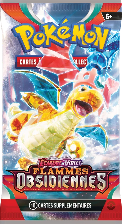 Obsidian Flames Booster Pack · Dragonite Tera