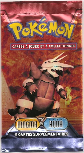 EX Team Magma vs Team Aqua Booster Pack · Aggron