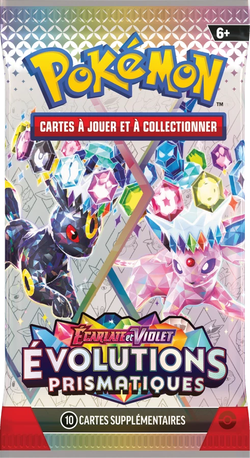 Prismatic Evolutions Booster Pack · Umbreon & Espeon