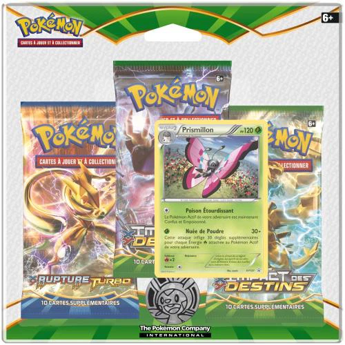 Fates Collide Three Pack Blister Vivillon