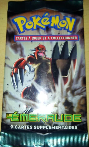EX Emerald Booster Pack · Groudon