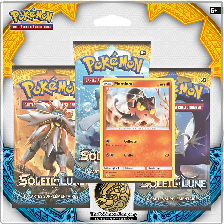 Sun & Moon Three Pack Blister Litten