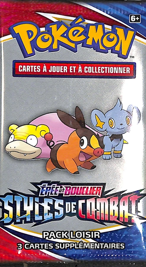 Battle Styles Booster Pack · Fun Pack Slowpoke de Galar, Tepig & Shinx