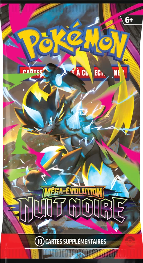Pitch Black Booster Pack · Mega Zeraora