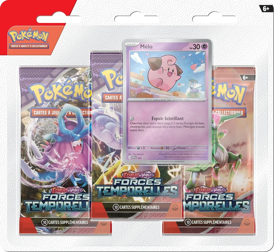 Temporal Forces Three Pack Blisters Cleffa