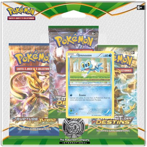Fates Collide Three Pack Blister Froakie