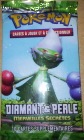 Diamond & Pearl Secret Wonders Booster Pack · Roserade