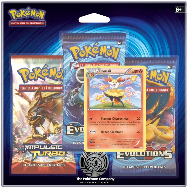 Evolutions Three Pack Blister Braixen
