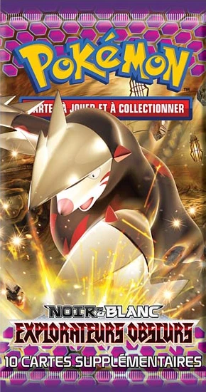 Black & White Dark Explorers Booster Pack · Excadrill