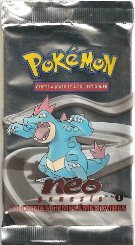 Neo Genesis Booster Pack · Feraligatr