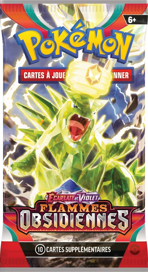 Obsidian Flames Booster Pack · Tyranitar Tera