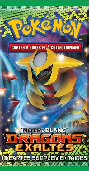 Black & White Dragons Exalted Booster Pack · Giratina